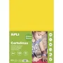 Apli cartulina a4 170 gr pack de 50h amarillo