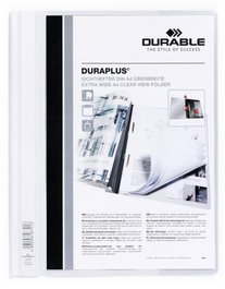 DURABLE Dosier Fastener Duraplus 2579 A4 Blanco (Set de 25)