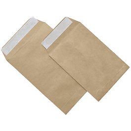 Sam Bolsa Din C4 Autoadhesivo Con Tira De Silicona 229x324mm 90 gramos Kraft 250 Bolsas