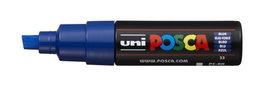 POSCA Pc-8K Marcador No Permanente Punta Biselada 8.0 mm Azul