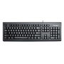 Kensington Teclado Value Negro 480x175x40mm Teclado USB con Resistencia a Líquidos Plug & Play para PC y Mac
