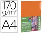 APLI Cartulina A4 Colores Intensos Surtidos 170 g/m²