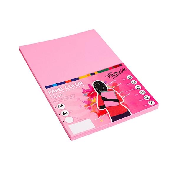 FABRISA Papel Color Rosa A4 80g 100 Hojas FABRISA Papel Color Rosa A4 80g 100 Hojas