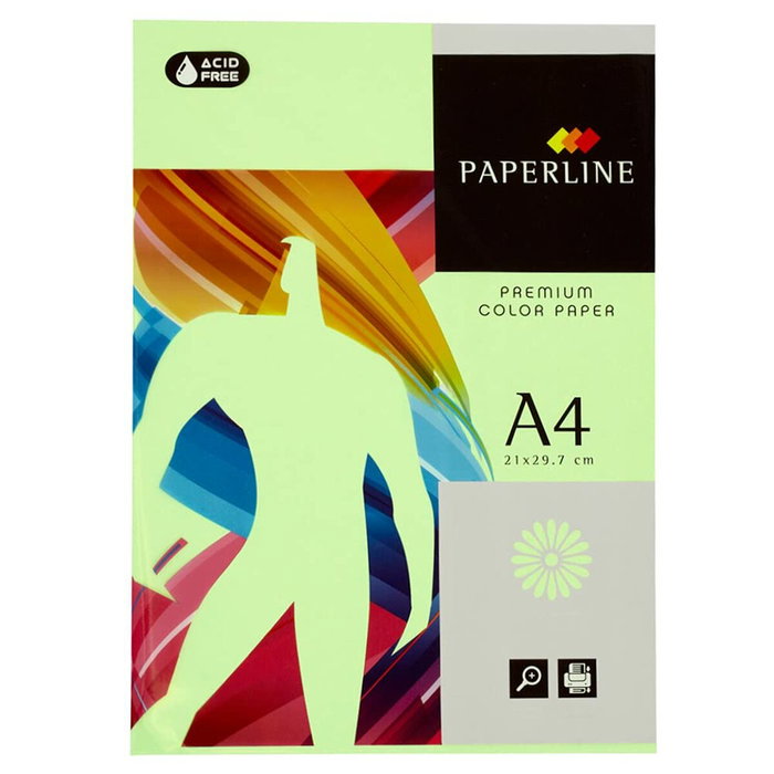 Fabrisa Papel DIN A4 Color Verde 80g (500 Hojas) Fabrisa Papel DIN A4 Color Verde 80g (500 Hojas)