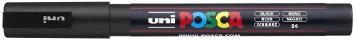 Uni ball POSCA Marcador PC-3M Punta Cónica 0,9 - 1,3 mm Negro