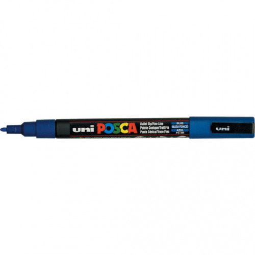 Uni ball POSCA PC-3M Marcador Punta Cónica 0.9 - 1.3 mm Azul