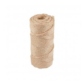 Cordel Sisal 2 Cabos 400G 100M Marron