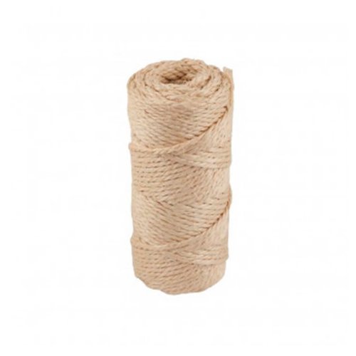Cordel Sisal 2 Cabos 400G 100M Marron Cordel Sisal 2 Cabos 400G 100M Marron