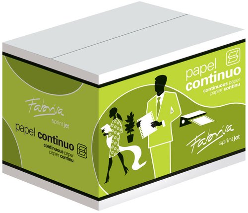Blanca Papel Continuo Blanco 240x11 2 Hojas Caja de 1500 Juegos Blanca Papel Continuo Blanco 240x11 2 Hojas Caja de 1500 Juegos