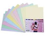 Fabrisa Papel de Colores A4 80g 100 Hojas Colores Pastel Surtidos