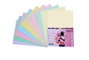 Fabrisa Papel de Colores A4 80g 100 Hojas Colores Pastel Surtidos