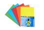 Fabrisa Papel de Colores A4 80g, 100 Hojas, 5 Colores Fuertes