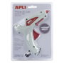 APLI Pistola de cola termofusible Premium 20W