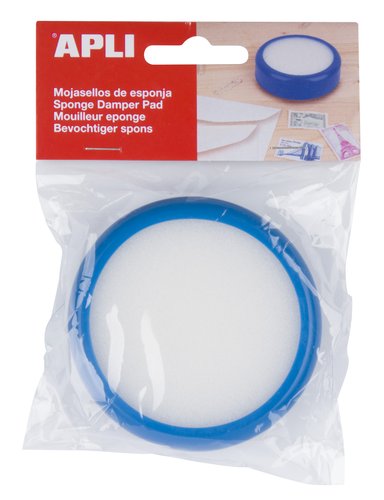 Apli Esponja Mojasellos 84x23 mm Azul Apli Esponja Mojasellos 84x23 mm Azul