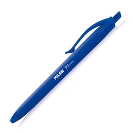 Milan P1 Touch Bolígrafo Retráctil Azul Punta Media 1 mm