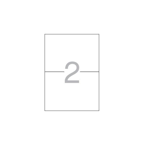 Apli Etiquetas Adhesivas 210x148mm Blanco