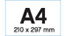Apli Etiquetas Adhesivas Blancas 210x297mm Permanentes