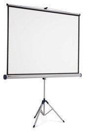 Nobo Pantalla de proyección con trípode 1500x1138 mm blanco mate