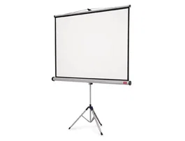 Nobo Pantalla de Proyeccion Mural Blanca Mate con Tripode 1500x1138 mm