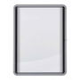 Nobo Vitrina Interior Fondo Metal 1902558 6 x A4 Hojas Blanco Aluminio 792 x 732 mm