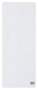 Nobo Pizarra Hogar Magnética 140x360 mm Blanco