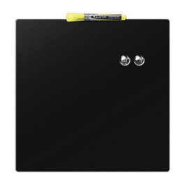 Nobo Pizarra Hogar Magnética 36x36 cm Negro