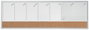 Nobo Planificador Semanal Magnético y Tablero de Corcho 585x190 mm