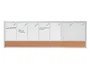 Nobo Planificador Semanal Magnético y Tablero de Corcho 585x190 mm