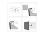 Nobo Planificador Semanal Magnético y Tablero de Corcho 585x190 mm