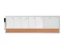 Nobo Planificador Semanal Magnético y Tablero de Corcho 585x190 mm
