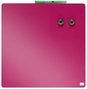 NOBO Pizarra hogar magnética rosa 36x36 cm