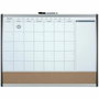Nobo Planificador Mensual Magnético con Tablero de Corcho 585x430 mm