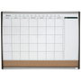 Nobo Planificador Mensual Magnético con Tablero de Corcho 585x430 mm