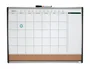 Nobo Planificador Mensual Magnético con Tablero de Corcho 58,5x43 cm