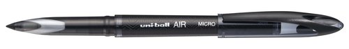 Roller T.Liq. Uni-Ball Air Micro 0,5 (Uba-188-M) Negro (Set de 12)