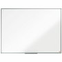 NOBO Pizarra blanca magnética de acero lacado 120x90 cm con marco de aluminio