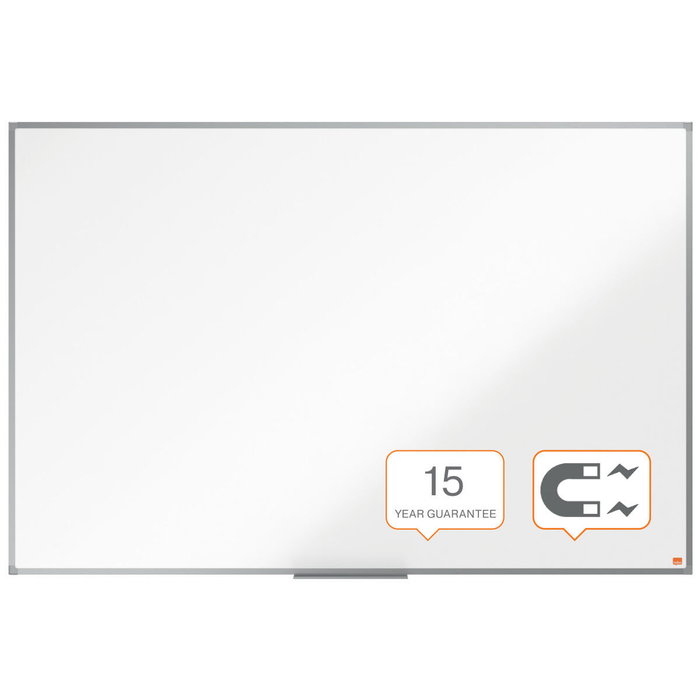 NOBO Pizarra blanca magnética de acero 150x100 cm NOBO Pizarra blanca magnética de acero 150x100 cm