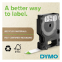 Dymo Cinta D1 Durable 12mm x 5,5m Negro sobre Blanco