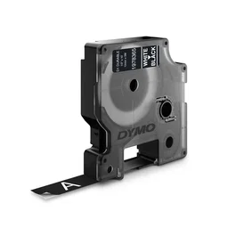 Dymo Cinta D1 Durable 12mm x 3m Blanco sobre Negro