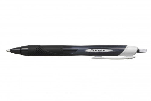 Uni-Ball Jetstream Sport Bolígrafo Retráctil Negro y Blanco 1 mm