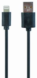 Gembird Cable USB 2.0 a Lightning 1m para iPhone Negro