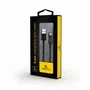Gembird CC-USB2-AMLM-1M Cable USB 2.0 A Lightning 1 m Para iPhone 5, 6 y iPad, Negro - Carga y Datos