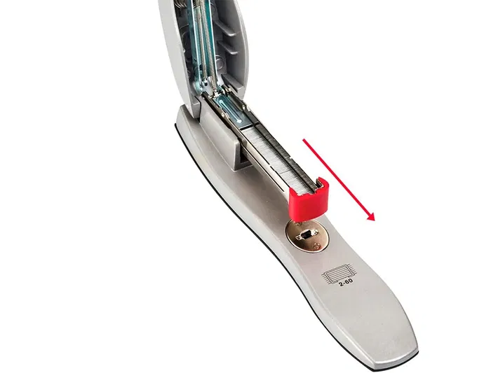 Rexel Odyssey Grapadora Metálica Plata, Capacidad de Grapado 60 Hojas, Usa Grapas Odyssey