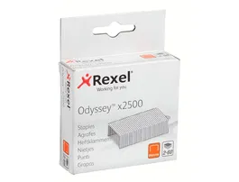 Rexel Grapas Odyssey Galvanizadas Caja de 2500 Unidades para Grapado de Papel