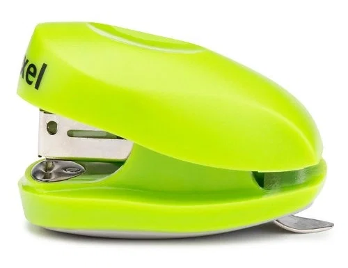 Rexel Buddy Mini Grapadora con Caja de Grapas Colores Surtidos