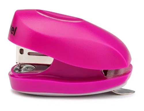 Rexel Buddy Mini Grapadora con Caja de Grapas Colores Surtidos