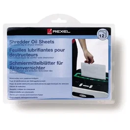 Rexel Láminas lubricantes para destructora - 12 piezas, Azul