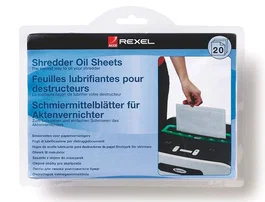 Rexel Hojas de Aceite Lubricante para Destructoras DIN A5, Pack de 12