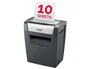 Rexel Momentum X410 Destructora de Papel Corte Confeti Negro/Gris