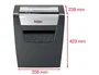Rexel Momentum X410 Destructora de Papel Corte Confeti Negro/Gris